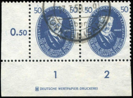DDR, 1950, Gestempelt, Paar - Sonstige & Ohne Zuordnung