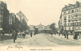  75   PARIS   LA GARE  DE L'EST - Pariser Métro, Bahnhöfe
