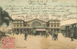  75   PARIS   LA GARE  DE L'EST - Stations, Underground