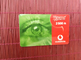 Prepaidcard Hugary Green Eye, 2500  Used Rare - Ungheria