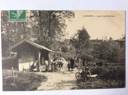 VIARMES : Lavoir De Moutiers - Frémont édit.- Belle Animation - Viarmes