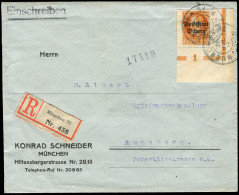 Altdeutschland Bayern, 1920, Brief - Covers & Documents