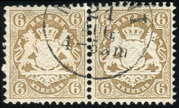 Altdeutschland Bayern, 1870, 24 X, Gestempelt - Usados