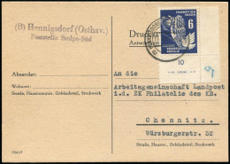 DDR, 1950, Brief - Andere & Zonder Classificatie