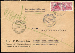 Berlin, 1950, 52 (2), Brief - Altri & Non Classificati