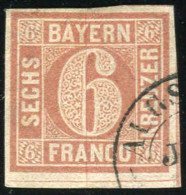 Altdeutschland Bayern, 1849, 4 I, Gestempelt - Used