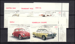 2289-2293 Oldtimer-Automobile: ER-Satz O.r. Vollstempel Dillenburg Mit ET-O - Used Stamps