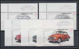 2362-2366 Oldtimer-Automobile 2003: ER-Satz O.l. Vollstempel VS Frankfurt/M ET-O - Used Stamps