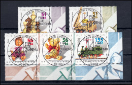 2260-2264 Jugend Kinderspielzeug: ER-Satz U.r. Vollstempel ESSt Berlin 6.6.2002 - Used Stamps