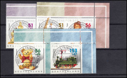2260-2264 Jugend Kinderspielzeug: ER-Satz O.r. Voll-O VS Frankfurt/Main 6.6.2002 - Used Stamps