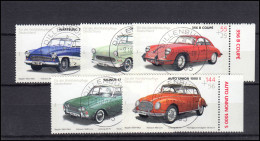 2362-2366 Oldtimer-Automobile 2003: Rand-Satz Mit Vollstempel Dillenburg ET-O - Gebruikt