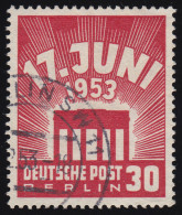 111 17. Juni 1953 30 Pf O Gestempelt - Oblitérés