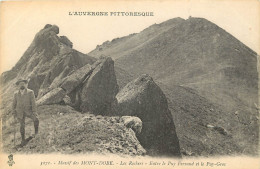  63  MONT D'ORE   LES ROCHERS  Entre Le Puy Ferrand Et Le Puy Gros - Le Mont Dore