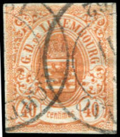 Luxemburg, 1859, 11, Gestempelt - Otros & Sin Clasificación