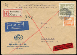 Berlin, 1951, 57, 50, Brief - Other & Unclassified