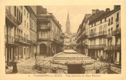  88   PLOMBIERES LES BAINS   RUE STANISLAS ET BAIN ROMAIN - Plombieres Les Bains