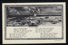 Lyrik-AK Küstenlandschaft: Nordseebulgen - Gedicht Auf Norddeutsch, 12.5.1939 - Sonstige & Ohne Zuordnung