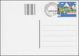 Schweiz Postkarte P 264 Tourismus 1998, ESSt Bern 8.9.1998 - Stamped Stationery