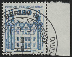 676 Burgen U.Schl. 280 Pf Seitenrand Re. ESST Berlin - Used Stamps