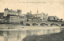  64  PAU   LE CHATEAU ET LE PONT DE JURANCON - Pau