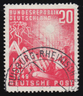 112 Bundestag 20 Pf O Gestempelt - Used Stamps