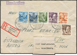 Französische Zone Württemberg, 1948, 2, 3 U.a., Brief - Autres & Non Classés