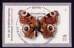 2504 Schmetterling, Mit Nummer, ESSt Bonn - Francobolli In Bobina