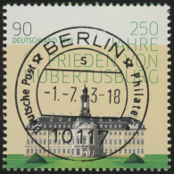 2985 Hubertusburg Marke Mit GERADER Nummer EV-O Berlin - Roller Precancels