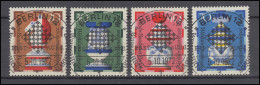 435-438 Wofa Schachfiguren 1972 - Satz Mit Vollstempel ESSt BERLIN 5.10.72 - Used Stamps
