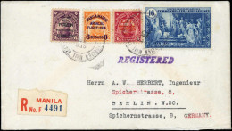 Philippinen, 1938, 313, 341, 383, 374, Brief - Filippijnen