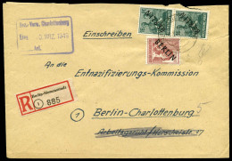 Berlin, 1948, 2,3 U.a., Brief - Andere & Zonder Classificatie