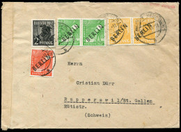 Berlin, 1949, 1, 3, 4(2), 10(2), Brief - Sonstige & Ohne Zuordnung