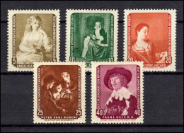 693-697 Gemäldegalerie Dresden - Satz **, Sperrwert 697 Geprüft Schönherr BPP - Unused Stamps