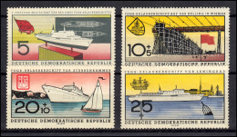 768-771 FDGB-Urlauberschiff 1960 - Satz **, Sperrwert 771 Geprüft Schönherr BPP - Nuevos