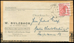 Berlin Vorläufer, 1948, 953, Brief - Other & Unclassified