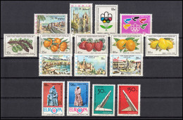 25-40 Zypern (türkisch) Jahrgang 1976 Komplett, Postfrisch - Altri & Non Classificati