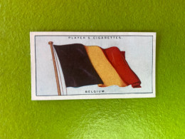 Player's Cigarettes Card Flags Of The League Of Nations -  Belgium - Sonstige & Ohne Zuordnung