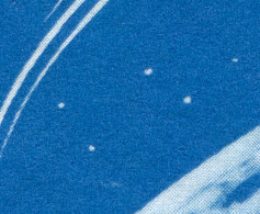 867I Kosmonaut Titow 25 Pf: Fünf Sterne Im Unteren Sternbild, Feld 22, ** - Varietà E Curiosità