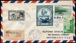 Monaco, 1950, 359 U, Brief - Other & Unclassified