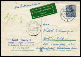 Berlin, 1954, 55, Brief - Other & Unclassified