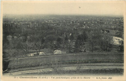  91   CHENNEVRIERES   VUE PANORAMIQUE, PRISE DE LA MAIRIE - Sonstige & Ohne Zuordnung