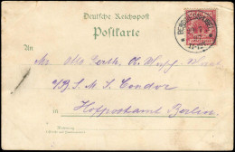 Deutsche Kolonien Ostafrika, 1897, Brief - Deutsch-Ostafrika