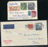 Berlin, 1951, 72,73 U.a., Brief - Altri & Non Classificati