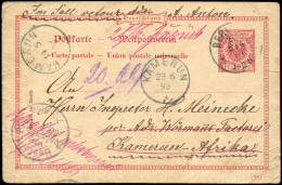 Deutsche Kolonien Kamerun, 1893, Brief - Kamerun