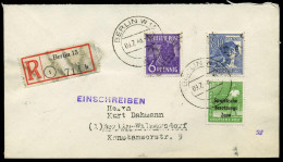 Berlin Vorläufer, 1948, 167 I, 180 I,185, Brief - Otros & Sin Clasificación