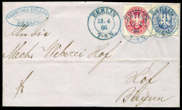 Berliner Postgeschichte, 1866, Brief - Other & Unclassified