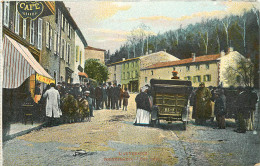  AUTOMOBILE  L'AUVERGNE  PONTGIBAUD  UNE HALTE   - Sonstige & Ohne Zuordnung