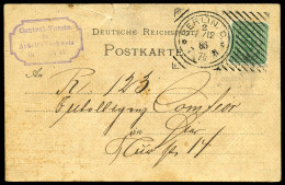 Berliner Postgeschichte, 1885, 39, Brief - Covers & Documents