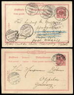 Deutsches Reich, 1890, P 21, P 23A, Brief - Other & Unclassified