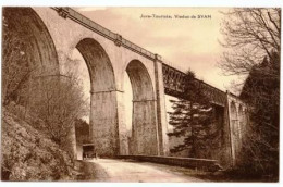 39 - JURA - VIADUC DE SYAM, VOITURE ANCIENNE (1488)_CP465 - Champagnole